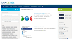 Desktop Screenshot of ivandemes.com